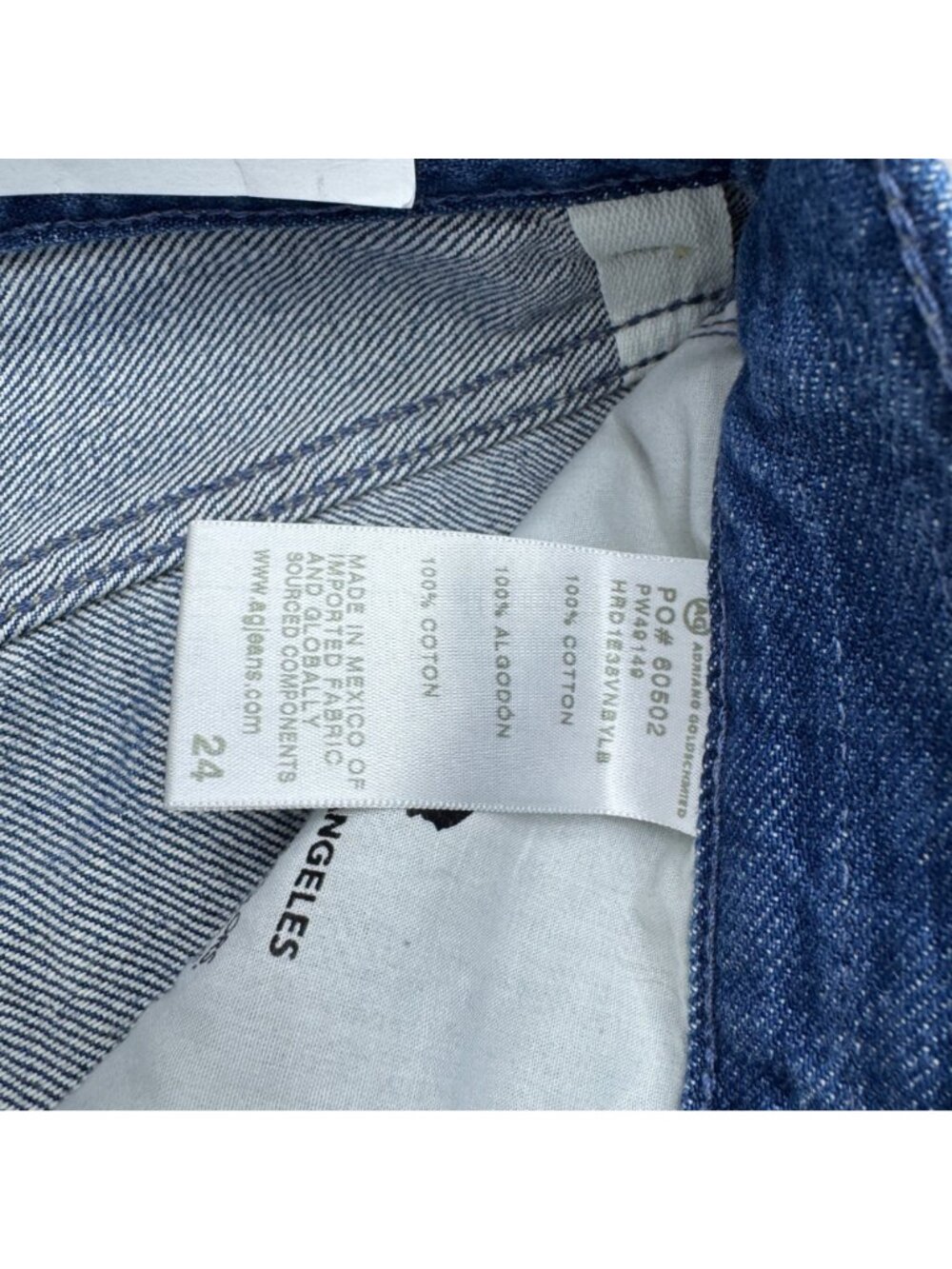 NWT $168 AG Jeans Ex-Boyfriend Shorts Women's Mid-Rise Bermuda Frayed Hem Sz 24 - Picture 5 of 9